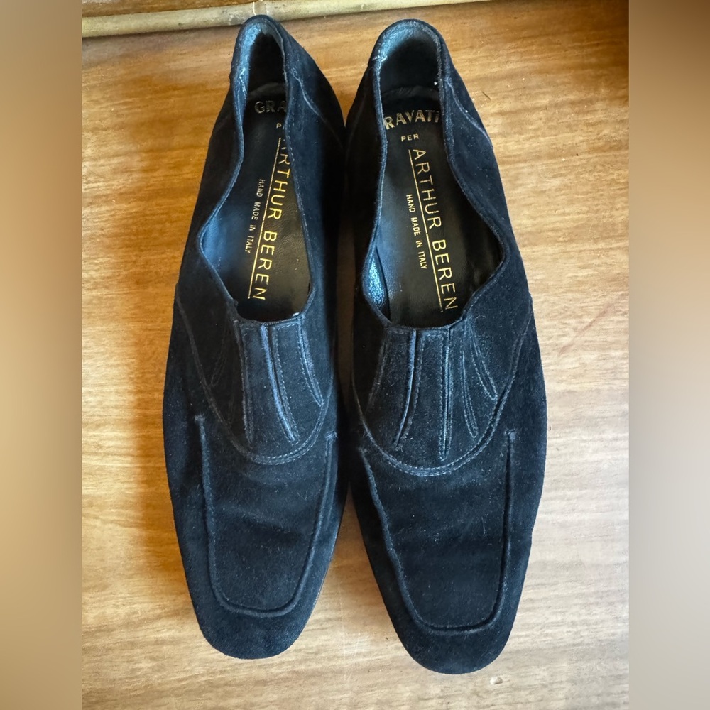 Gravati x Arthur Beren - Vintage Suede Black Loafer